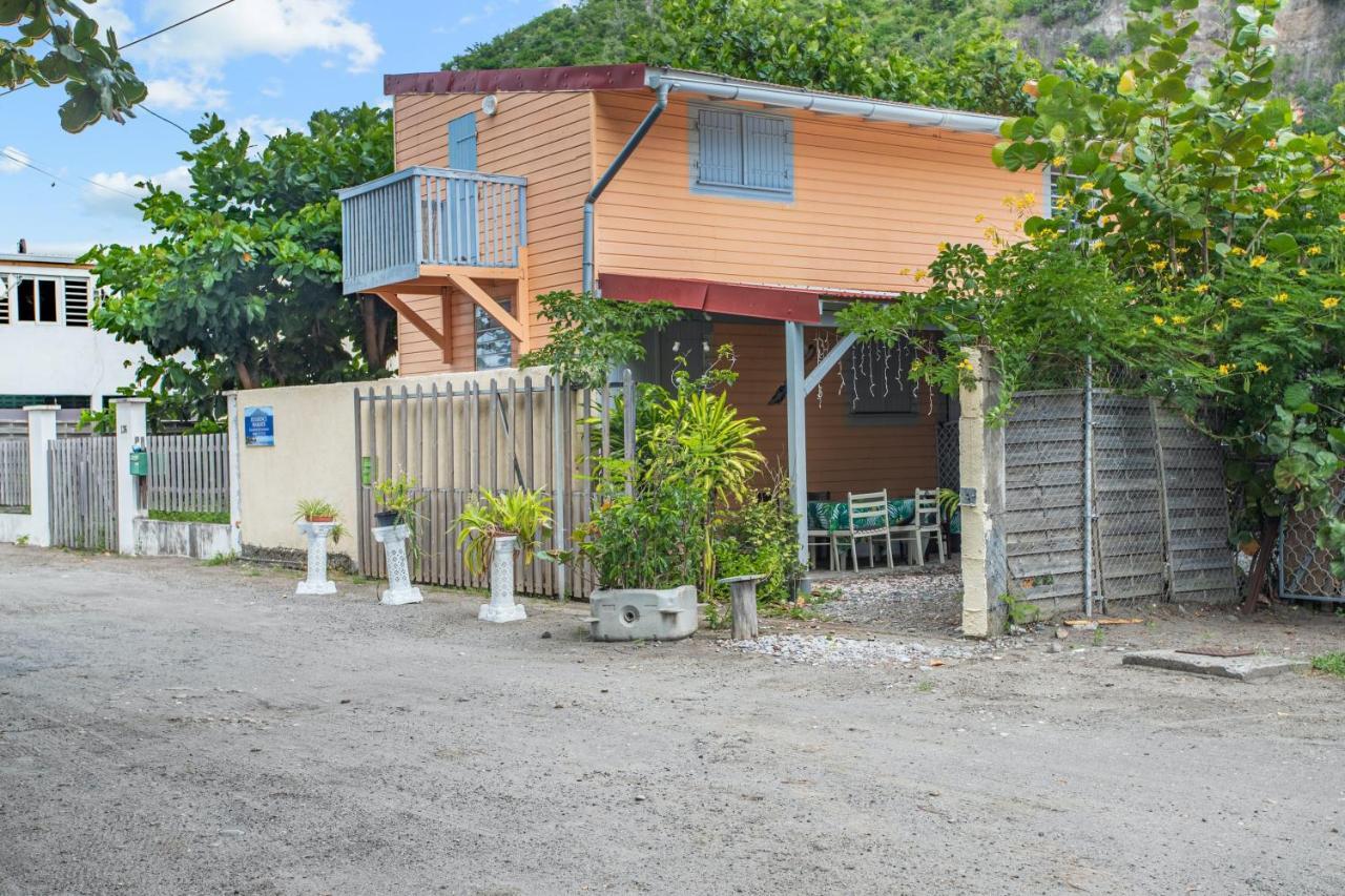 Appartement Charmant Au Carbet Avec Vue Sur La Mer 50 M² ลาการ์เบต์ ภายนอก รูปภาพ